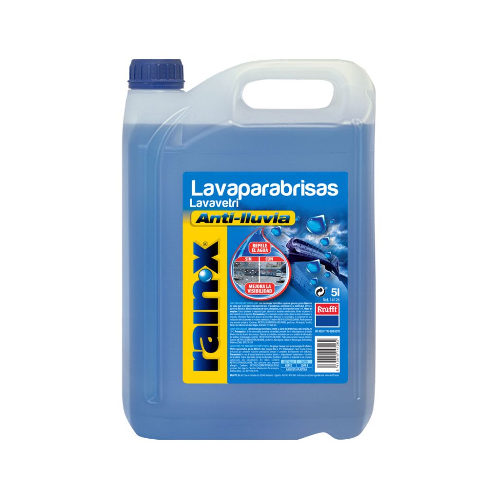 lavaparabrisas rainx anti lluvia